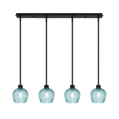 Luminaire suspendu 4 lumières Edge