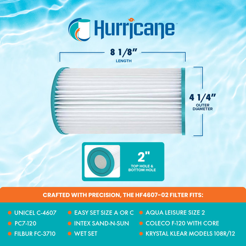 Filtres de piscine