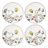 Lenox Chef Snoopy Accent Plates, Set of 4