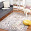 Tapis oriental gris touffeté à la main Elisei-1493623300