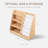 Comfy Cubs Kids Bookshelf 35.2 x 15.7 x 31.5 Inches - Sturdy MDF Montessori Shelf with Soft & Hard Shelves for Toys & Books - Easy Access Organizer-116502152