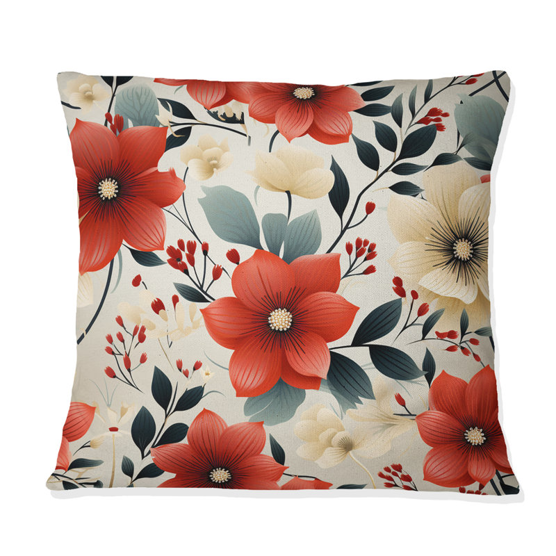 Coussin décoratif Vintage, H 16 po x l 16 po