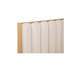 Grand lit en bois avec tête de lit tapissier de style piano, lit en bois avec cadre de lit renforcé, blé