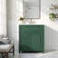 Meuble-lavabo de salle de bain avec lavabo en céramique, 30 po, armoire de rangement avec portes à fermeture douce et organisateur de porte-264542747