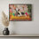 «I Don't Want to Mooooove» par Kamdon Kreations, reproduction d'art