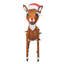 Rudolph avec chapeau de père Noël pré-éclairé