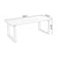 Bureau rectangulaire brun en bois massif-1137979745