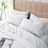 Southshore Fine Linens Vilano Springs Extra Deep Pocket 6-Piece Sheet Set, Ultra Soft Double-Brushed 110 GSM Microfiber Bedding, 21-Inch Deep Pocket, 4 Pillowcases, Full, Black-86340224-86340214