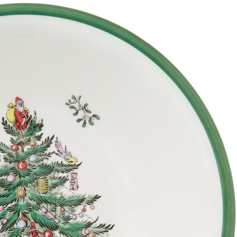 Spode Christmas Tree Bread & Butter Plate 6.5"