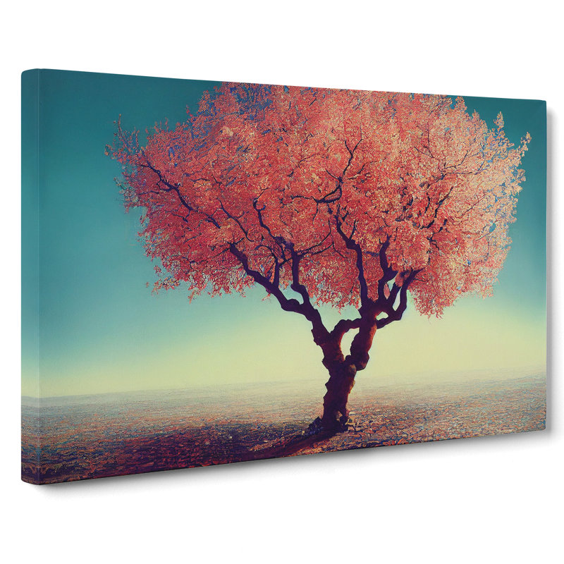 Angelical Tree - Wrapped Canvas Print, 50cm H x 76cm W x 3cm D
