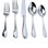 5 Piece Flatware Set, Service for 1