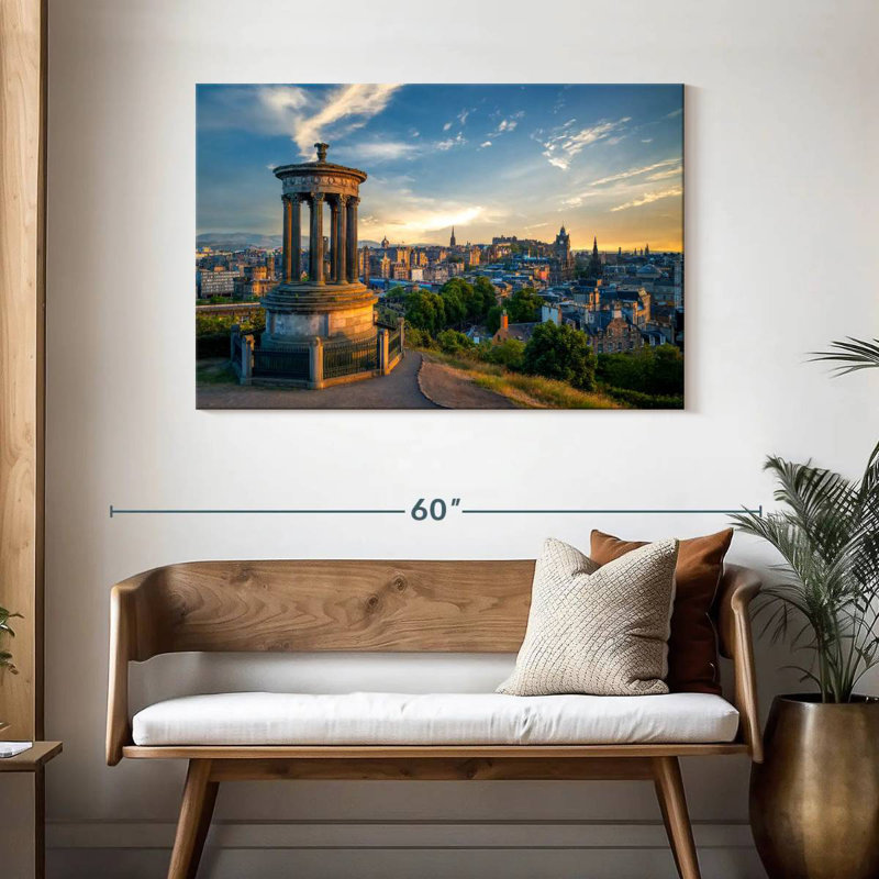 Lilie Edinburgh de Calton Hill, H 30 po x l 45 po