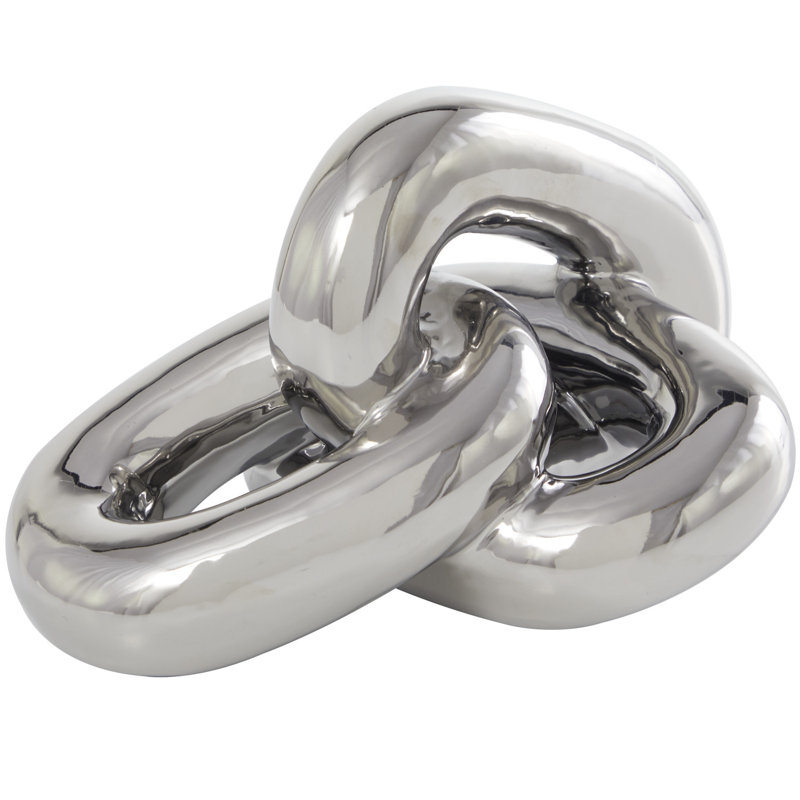 Sculpture Lasanska, H 6,2 po x l 10,55 po x P 7,35 po, Argent
