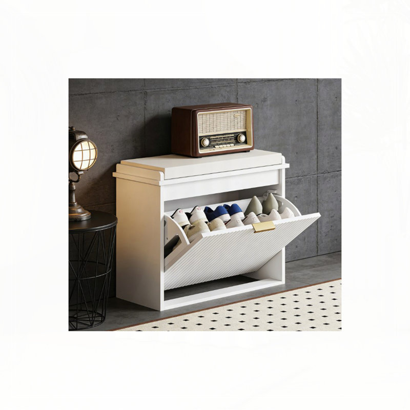 Banc de rangement pour chaussures, banc d'entrée, armoire à chaussures