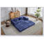Canapé-lit convertible au sol avec structure de forme fixe, tissu chenille, sans assemblage, pour le salon et la chambre à coucher-85133896