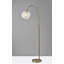 Tahira 61.75'' Gold Task Floor Lamp