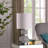 24" Mod Crystal inspired Retro Table Lamp