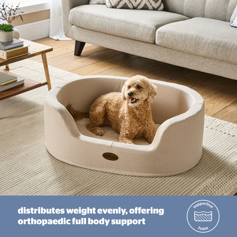 Silentnight Orthopaedic Donut Pet Bed, L 30 x 85 cm