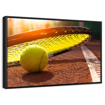 Tennis au coucher du soleil