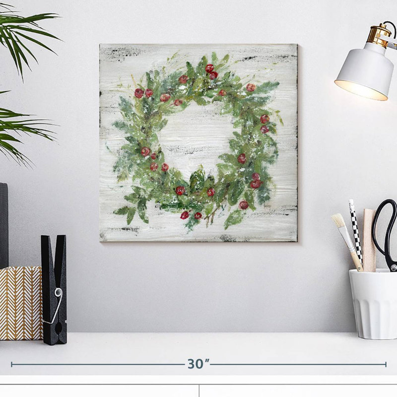 Lelend Berry Wreath, 16" H x 16" W