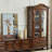 Nut-brown Solid Wood+Glass Display Cases