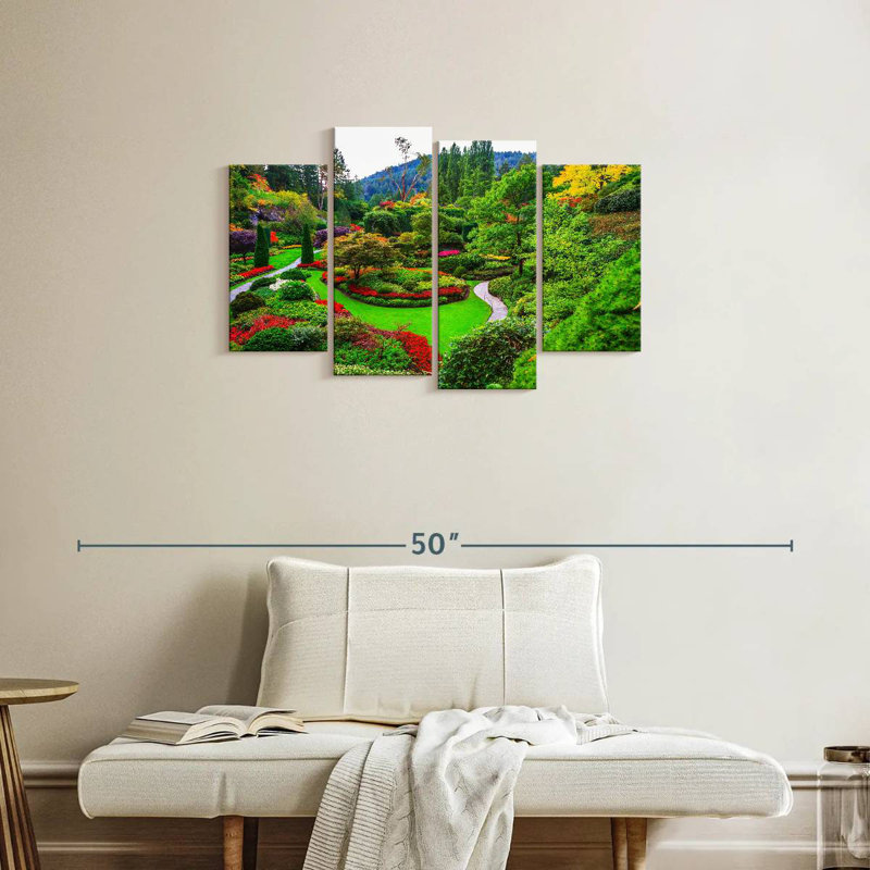Parc Sirci Butchart Garden, H 22 po x l 36 po