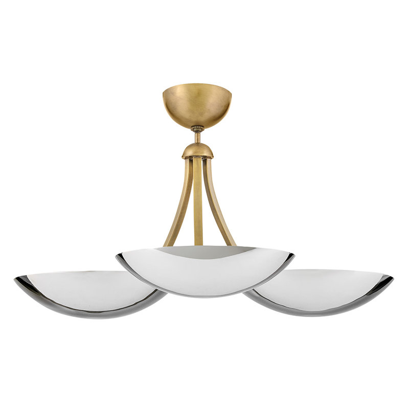 Glenn 3 - Light Chandelier, White