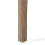 La table carrée en bois de 45,96 po, finition grise, pièce d'extérieur polyvalente grise, ajoute du charme à votre espace-2015890599