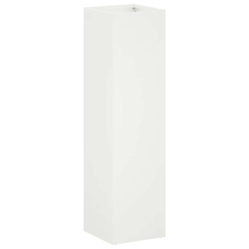 Planter Box, 75cm H x 20cm W x 20cm D, White