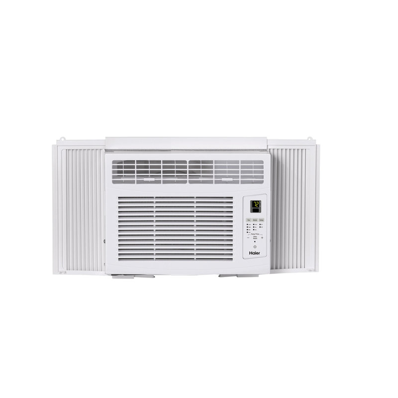 Haier 6000 BTU White Window Air Conditioner with Remote