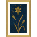 Royal Blue And Gold French Embroidery Circa 1850 1 Giclee Print by Soicher Marin Archives