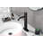 Modern Single Handle Bathroom Sink Faucet, Single or 3 Holes, Easy Installation, Durable Stainless Steel Finish-115593392