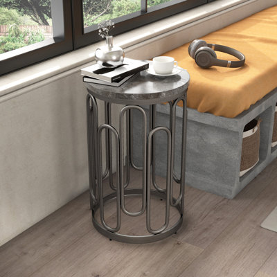 Callantee Stone Top End Table