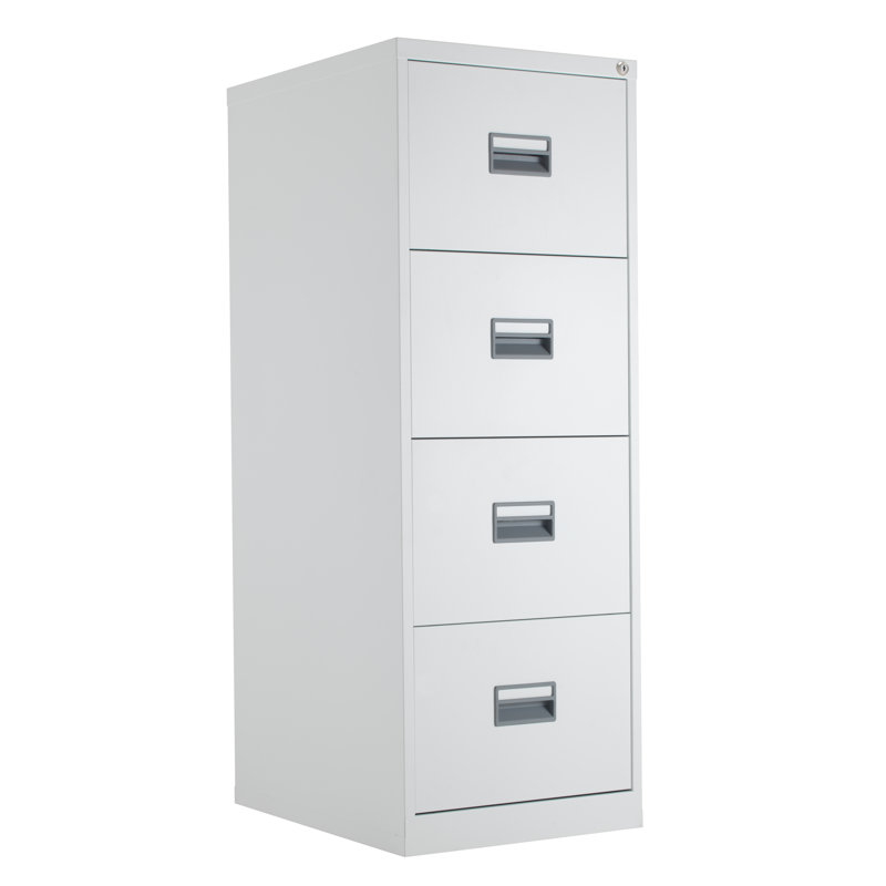 46.5cm Wide 4 -Drawer Steel File Cabinet, White
