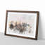Burj Khalifa Dubai Skyline - Single Picture Frame Painting on MDF-56854031-56854034