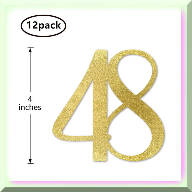 30th Birthday Party Decoration Kit Rose Gold Black