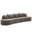 Canapé modulaire à courbure modulaire Boneless-123687598