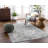 Chloe Abstract Dusty Sage Area Rug-1608500197