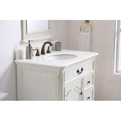 Ensemble de meuble-lavabo simple 32 po Angelique