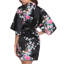 Ceres Satin Above Knee Bathrobe-1054859418-1054859421