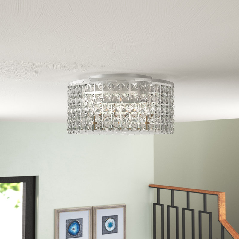 Plafonnier encastré 3 lumières Ellisa