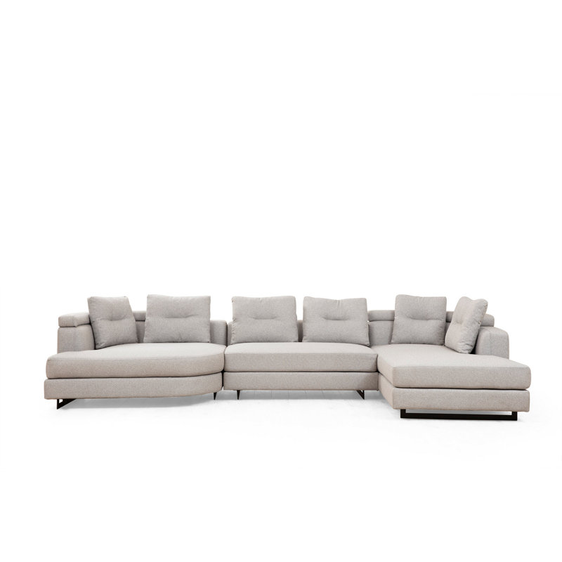 151.6" Wide Right Hand Facing Sofa & Chaise
