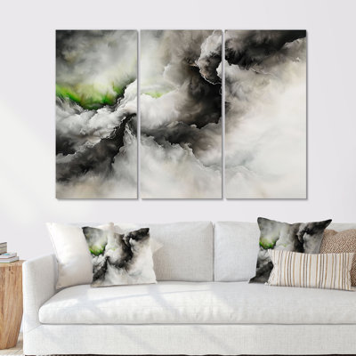 Celestial Marble Shift I - Ensemble de décorations murales en marbre abstrait