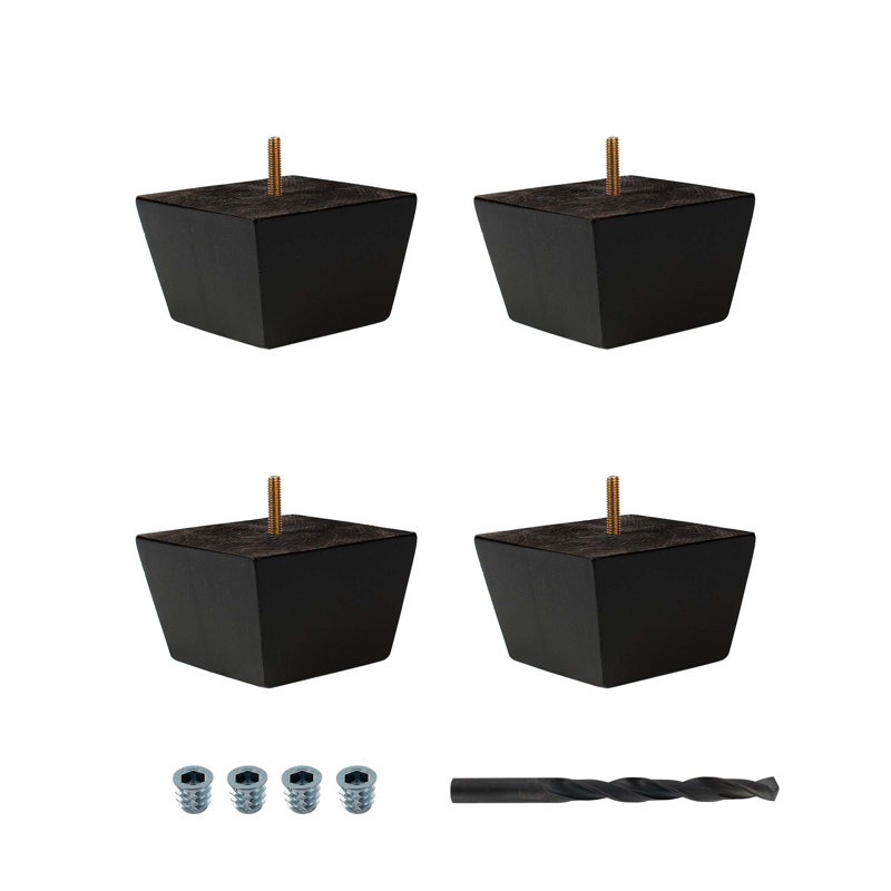Paquet de 4 pieds carrés, Espresso
