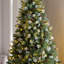 Lighted Artificial Spruce Christmas Tree-90545051