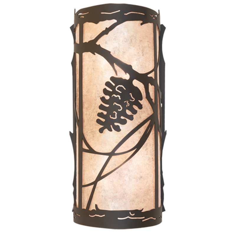 Whispering Pines 2 - Light Flush Mounted Sconce