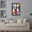 Whimsical Dressed Ducks Colorful Elegant Playful Bird Duck Goose Flower Wall Art Print by Kostyantin Malginov - Print-1719105704