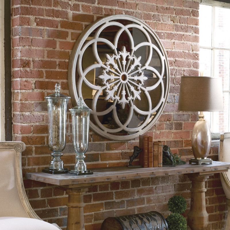 Atze Traditional Distressed Accent Mirror
