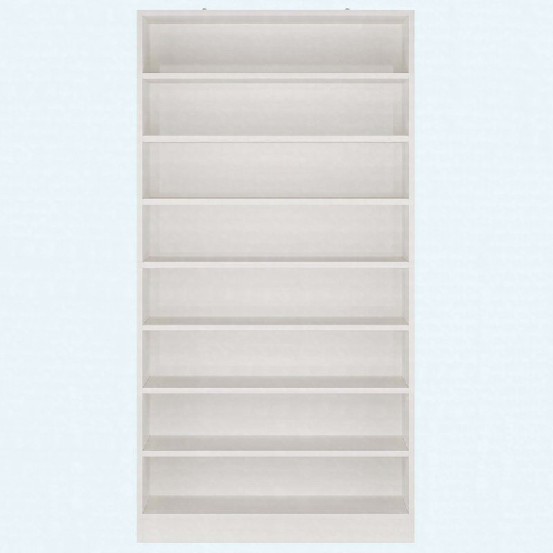 Armoire à chaussures blanche à 31 niveaux de 31,49 po de largeur, rangement robuste, Blanc