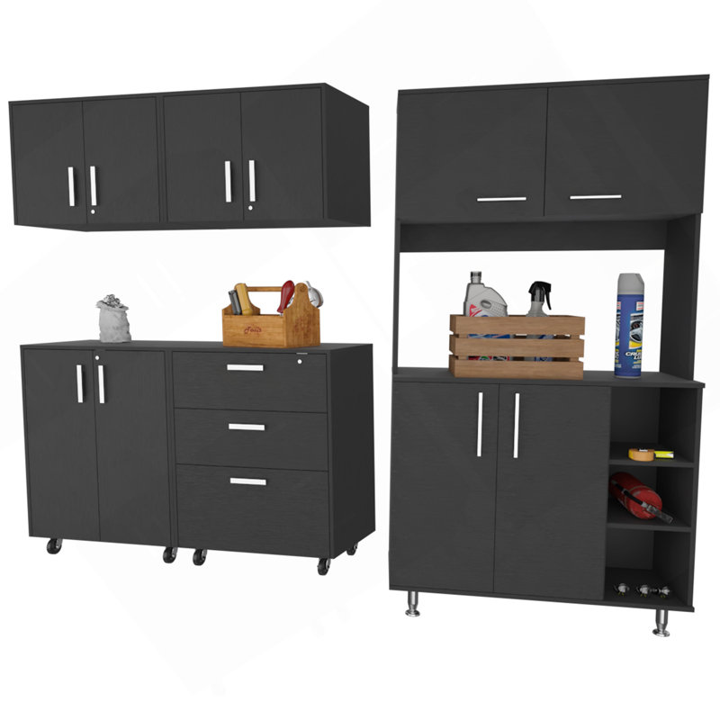 Wenge 5 Piece Garage Set
